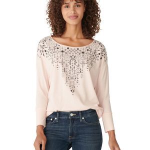 Lucky Brand Drop Shoulder Easy Tee